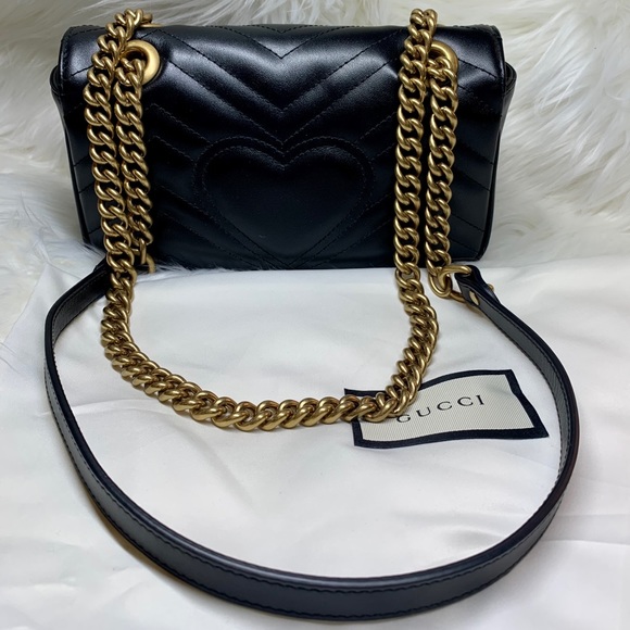 GG Marmont matelassé MINI - Picture 3 of 13